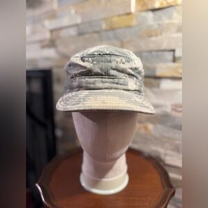 US Military Issue Army ACU Camouflage Patrol Hat Cap 7 1/8